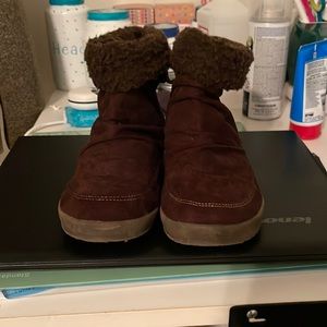 Brown suede Boots